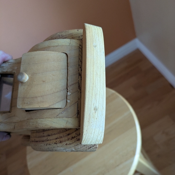 Handmade Wooden Toy Vintage Style Automobile - Picture 8 of 11